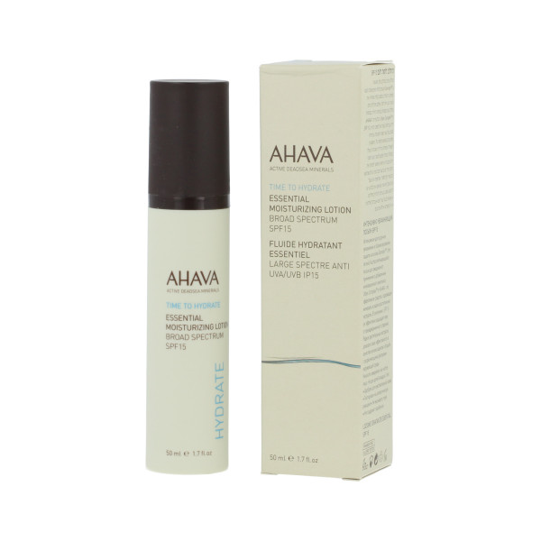 Ahava Time To Hydrate Essential Moisturizing Lotion SPF 15 50 ml