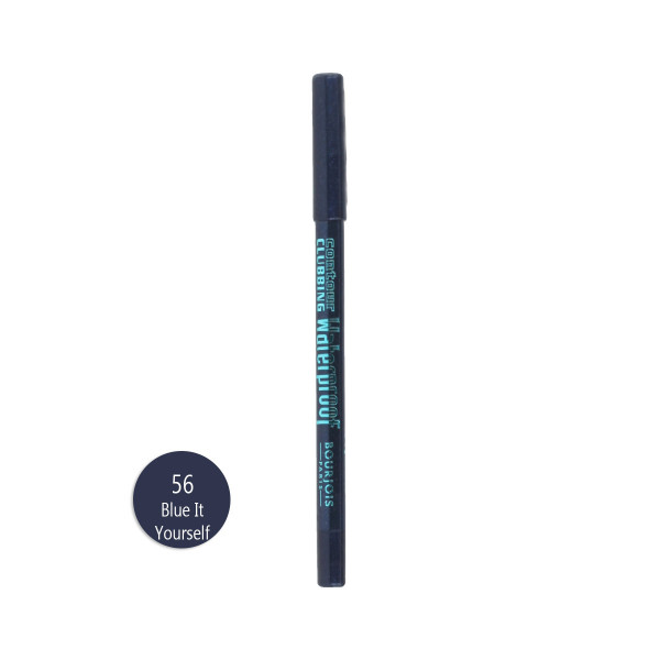 Bourjois Paris Contour Clubbing Waterproof Eye Pencil (56 Blue It Yourself) 1,2 g