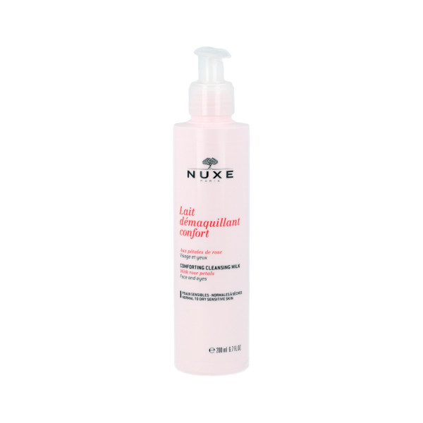 Nuxe Lait Démaquillant Rose Petals Conforting Cleansing Milk 200 ml