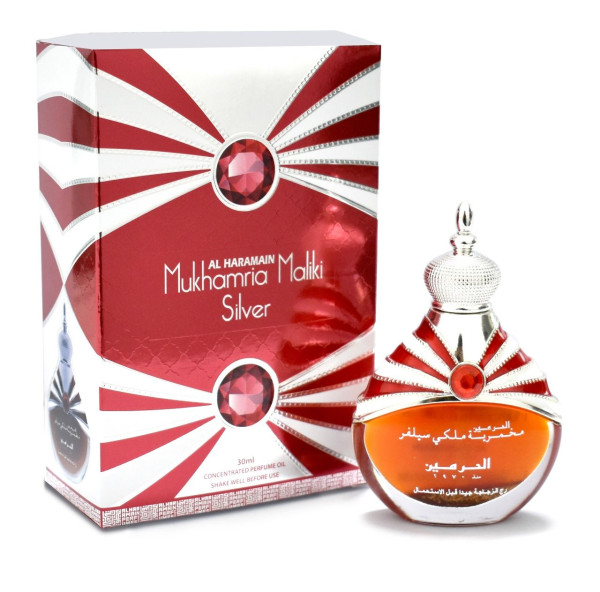 Al Haramain Mukhamria Maliki Silver Perfumed Oil 30 ml