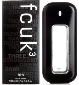 FCUK FCUK 3 For Him Eau De Toilette 100 ml