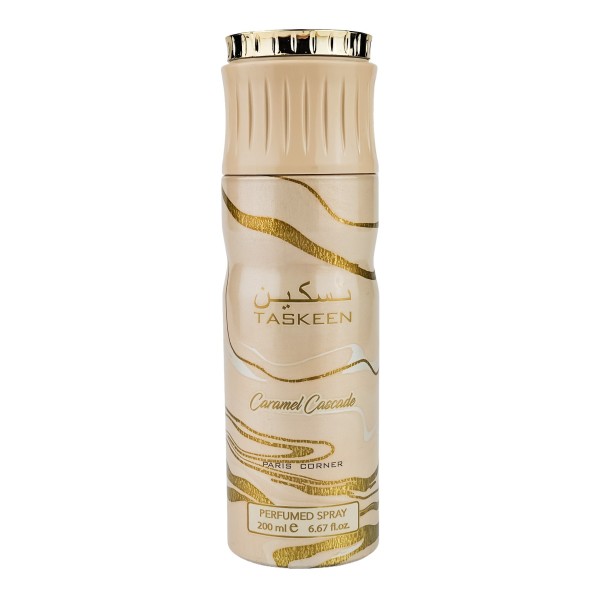 Paris Corner Taskeen Caramel Cascade Deodorant 200 ml