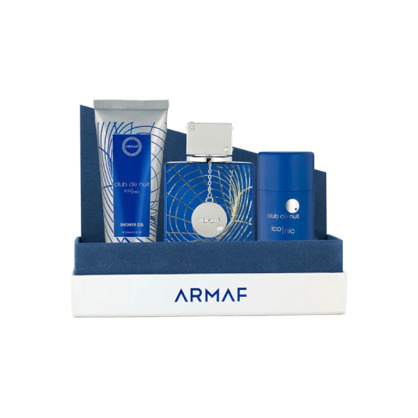Armaf Club De Nuit Blue Iconic EDP 105 ml + Duschgel 100 ml + Deodorant Stick 75 g