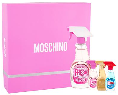 Moschino Pink Fresh Couture EDT 50 ml + EDT 5 ml + EDT Fresh 5 ml + EDP Fresh Gold 5 ml