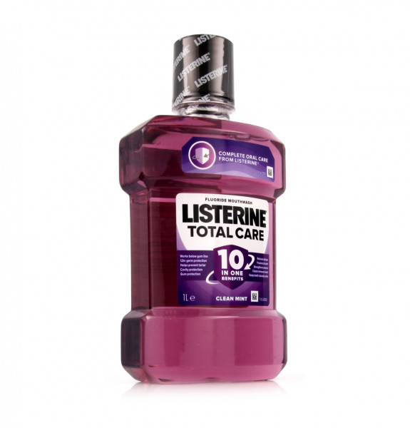 Listerine Mouthwash Total Care Clean Mint 1000 ml