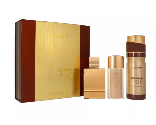 Al Haramain Amber Oud Gold Edition EDP 75 ml + EDP 30 ml + Deo 200 ml