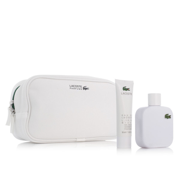Lacoste Eau de Lacoste L.12.12 Blanc EDT 100 ml + SG 50 ml + Kosmetiktasche