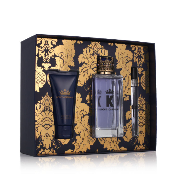 Dolce & Gabbana K pour Homme EDT 100 ml + EDT MINI 10 ml + SG 50 ml