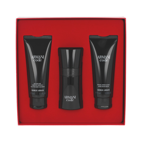 Armani Giorgio Code Homme EDT 50 ml + ASB 75 ml + SG 75 ml