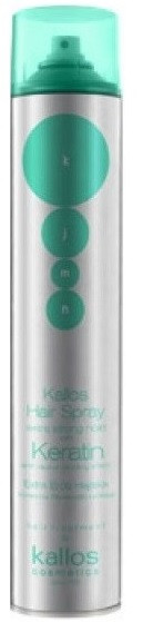 Kallos Cosmetics Hair Spray Extra Strong Hold With Keratin 750 ml