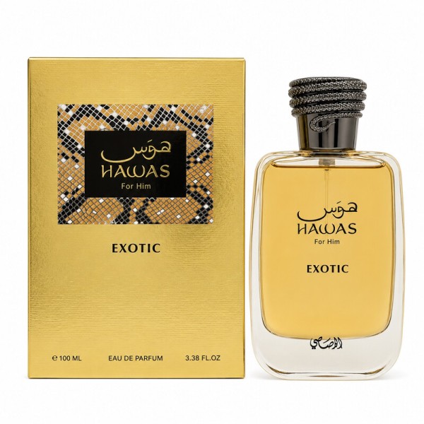 Rasasi Hawas Exotic Eau De Parfum 100 ml