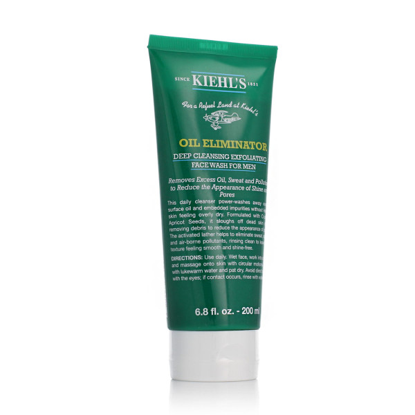 Kiehl's Oil Eliminator Deep Cleansing Exfoliating Face Wash For Men 200 ml