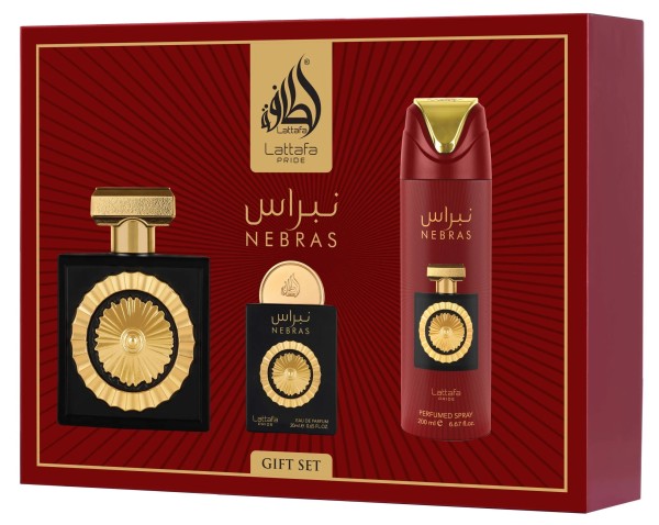 Lattafa Pride Nebras EDP 100 ml + EDP 20 ml + DEO VAPO 200 ml