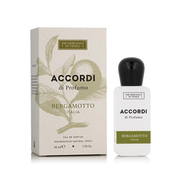 The Merchant of Venice Accordi di Parfumo Bergamotto Italia Eau De Parfum 30 ml