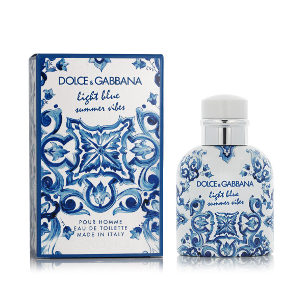 Dolce & Gabbana Light Blue Summer Vibes Pour Homme Eau De Toilette 75 ml