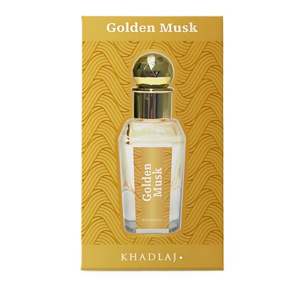 Khadlaj Golden Musk Perfumed Oil 15 ml