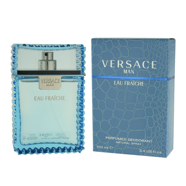 Versace Man Eau Fraîche Deodorant in glass 100 ml