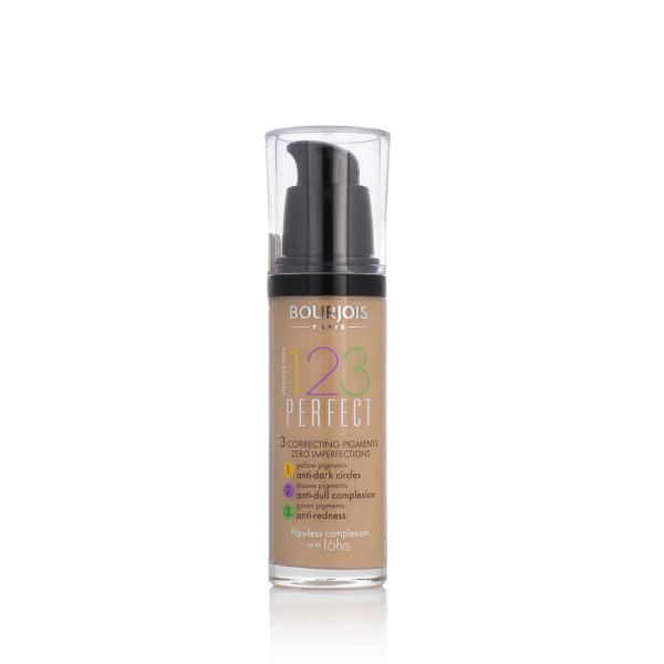Bourjois Paris 123 Perfect Foundation 16 Hour SPF 10 (51 Vanille Clair) 30 ml