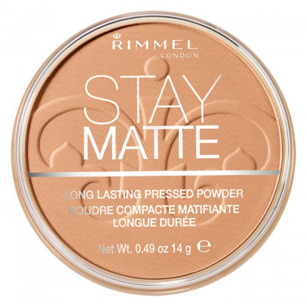 Rimmel London Stay Matte Pressed Powder (009 Amber) 14 g