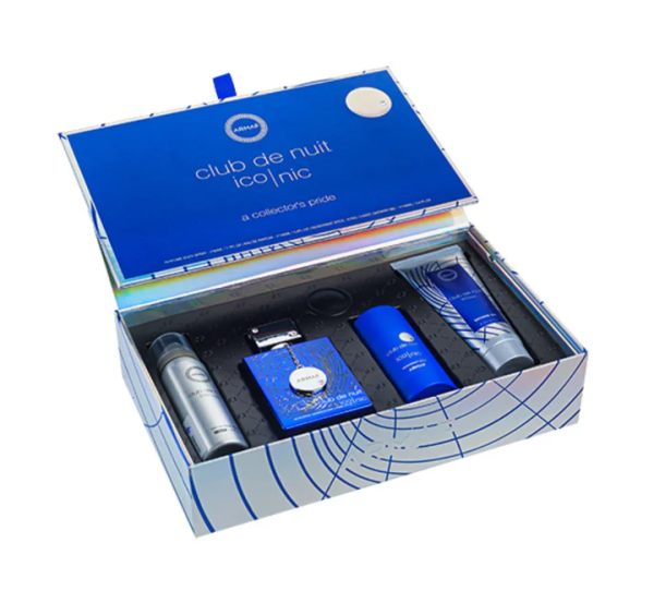 Armaf Club De Nuit Blue Iconic EDP 105 ml + Deodorant Stick 75 g + Bodyspray 50 ml + Duschgel 100 ml
