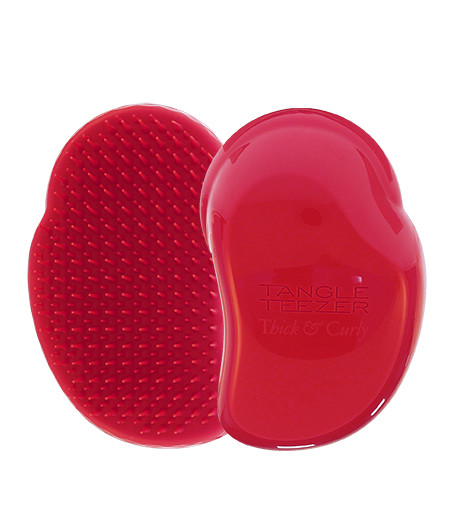 Tangle Teezer Detangling Thick and Curly Salsa Red