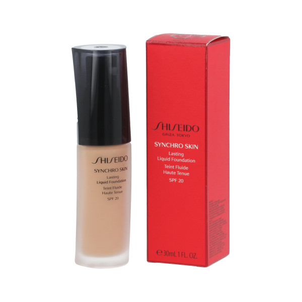 Shiseido Synchro Skin Lasting Liquid Foundation SPF 20 (Rose 4) 30 ml