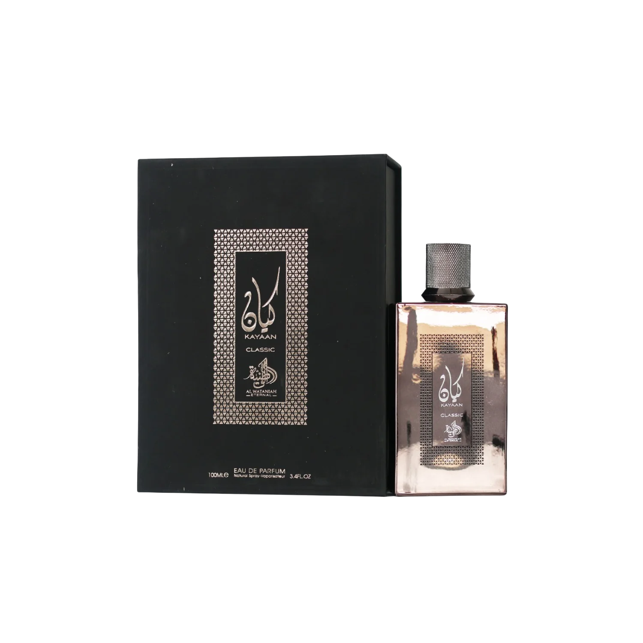 Parfum Homme Kayaan Gold By Al Wataniah - 100 Ml, Notes Santal, Jasmin, Musc - Neuf