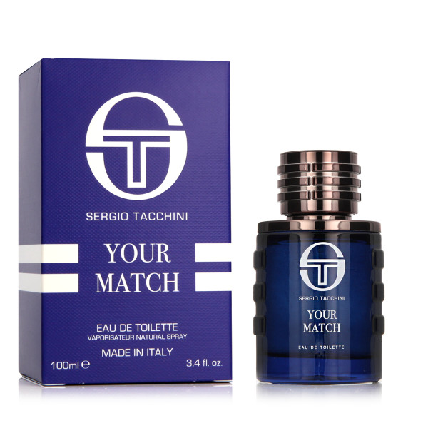 Sergio Tacchini Your Match Eau De Toilette 100 ml