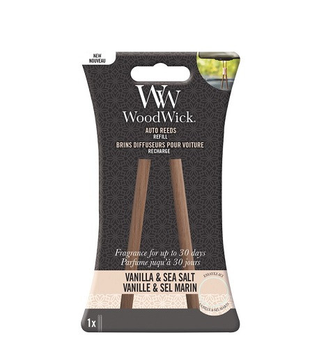 WoodWick Auto Reed Refill Vanilla & Sea Salt