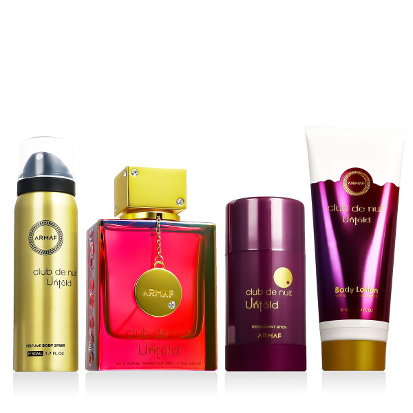Armaf Club De Nuit Untold EDP 105 ml + Body Lotion 100 ml + Deodorant Stick 75 g + Bodyspray 50 ml