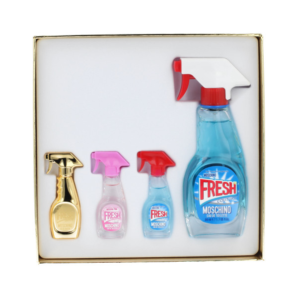 Moschino Fresh Couture EDT 50 ml + EDT 5 ml + EDT Fresh Pink 5 ml + EDP Fresh Gold 5 ml