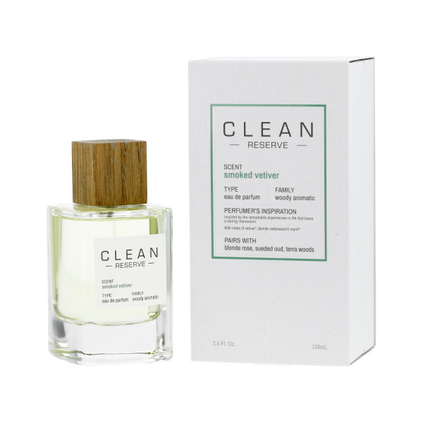 Clean Reserve Smoked Vetiver Eau De Parfum 100 ml