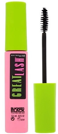 Maybelline Great Lash mascara (Blackest Black) 12,5 ml