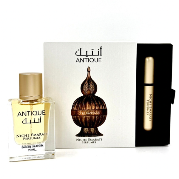 Niche Emarati Antique Eau De Parfum 20 ml + Travel Atomizer