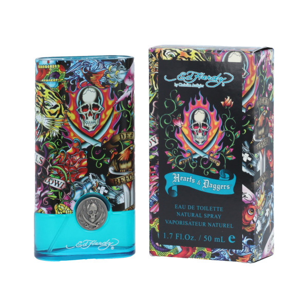 Christian Audigier Ed Hardy Hearts & Daggers For Him Eau De Toilette 50 ml