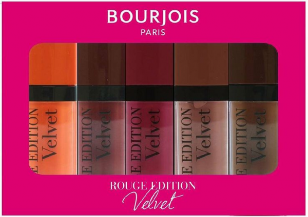 Bourjois Paris Rouge Edition Velvet Lipstick Set
