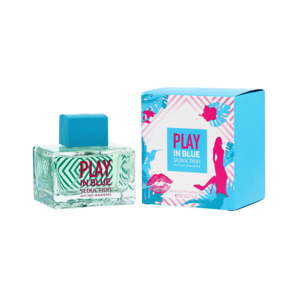 Antonio Banderas Play in Blue Seduction For Women Eau De Toilette 80 ml