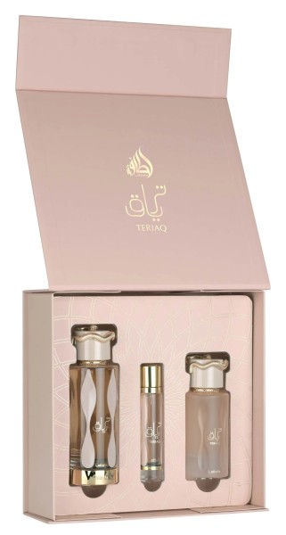 Lattafa Teriaq EDP 100 ml + EDP 12 ml + Hair Mist 50 ml