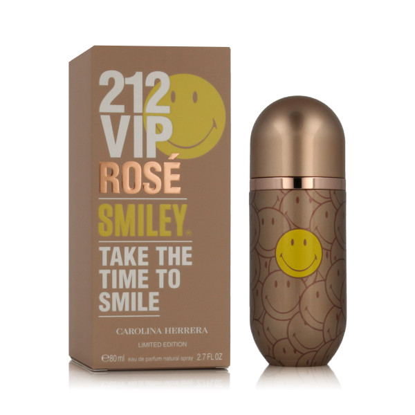 Carolina Herrera 212 VIP Rosé Smiley Eau De Parfum 80 ml