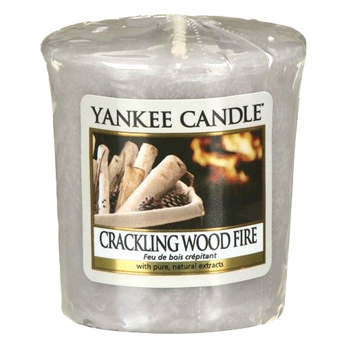 Yankee Candle Votivkerze Crackling Wood Fire 49 g