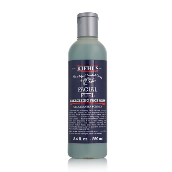 Kiehl's Facial Fuel Energizing Face Wash Gel Cleanser For Men 250 ml