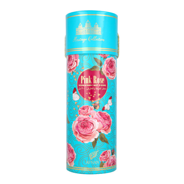 Afnan Heritage Collection Pink Rose Room & Fabric Mist 300 ml