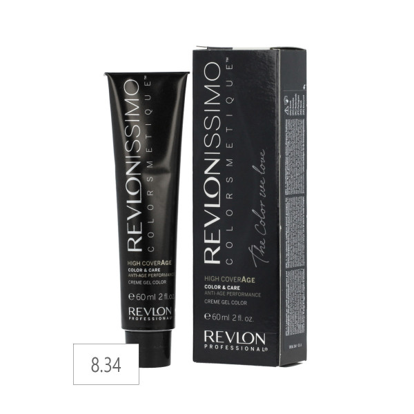 Revlon Revlonissimo Colorsmetique Color & Care High CoverAge (8.34) 60 ml
