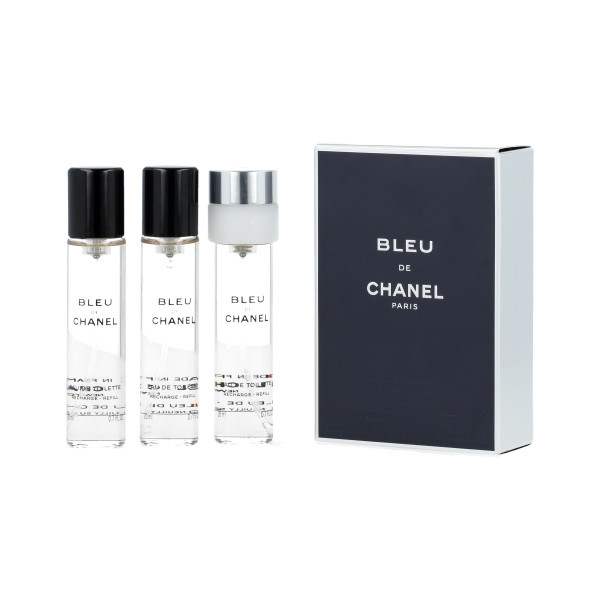 Chanel Bleu de Chane EDT Refill 2 x 20 ml + EDT Refill with spray 20 ml