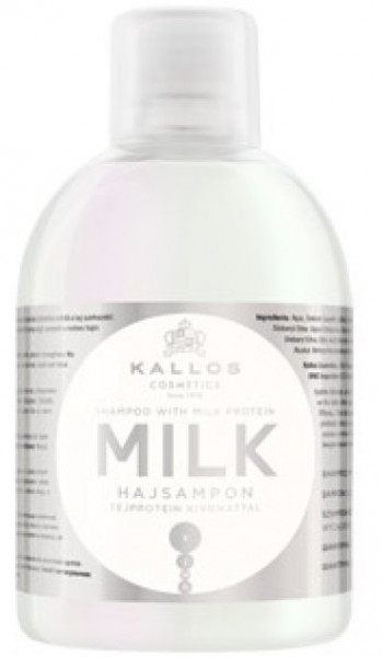 Kallos Hair Milk Shampoo With Keratin And Milk Protein 1000 ml