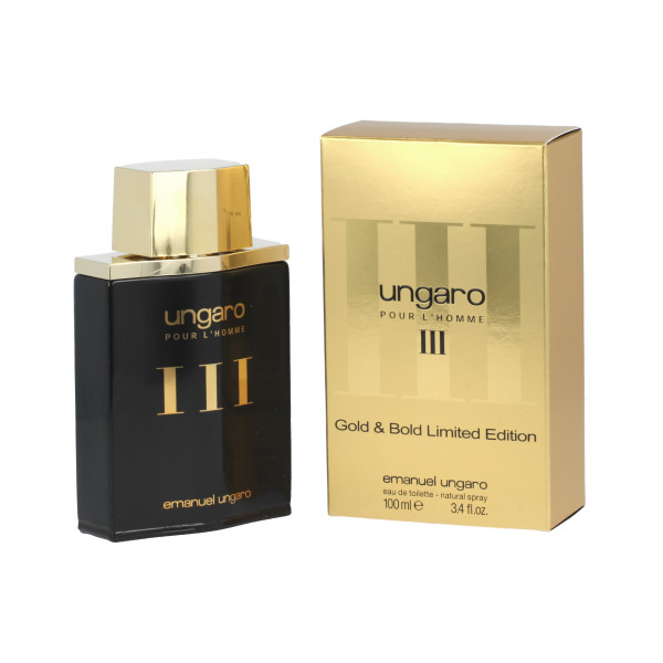 Ungaro Emanuel Pour L'Homme III Gold & Bold Eau De Toilette 100 ml