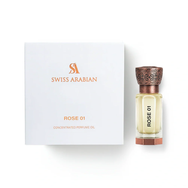Swiss Arabian Rose 01 Perfumed Oil 12 ml