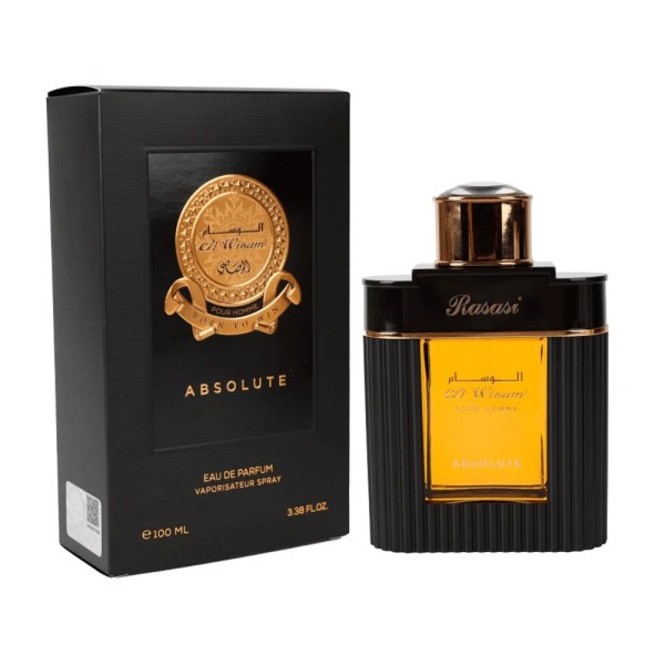 Rasasi Al Wisam Absolute Eau De Parfum 100 ml