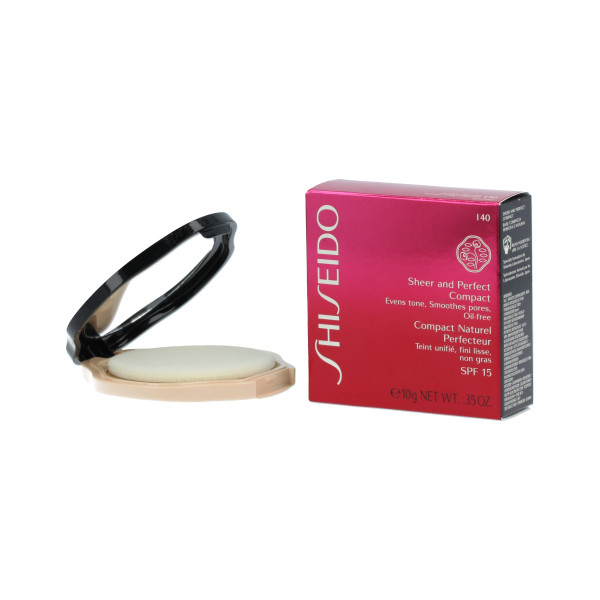 Shiseido Sheer and Perfect Compact SPF 15 (140 - Natural Fair Ivory) 10 g