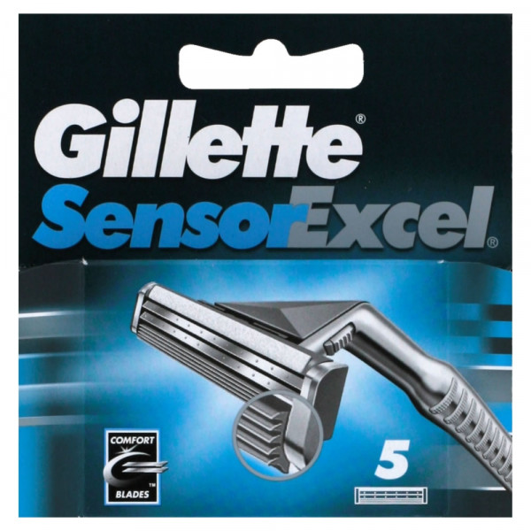 Gillette Sensor Excel Rasierklingen 5 Stück